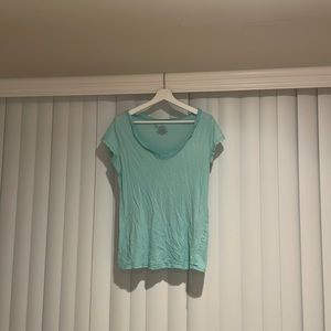 Old worn out blue shirt